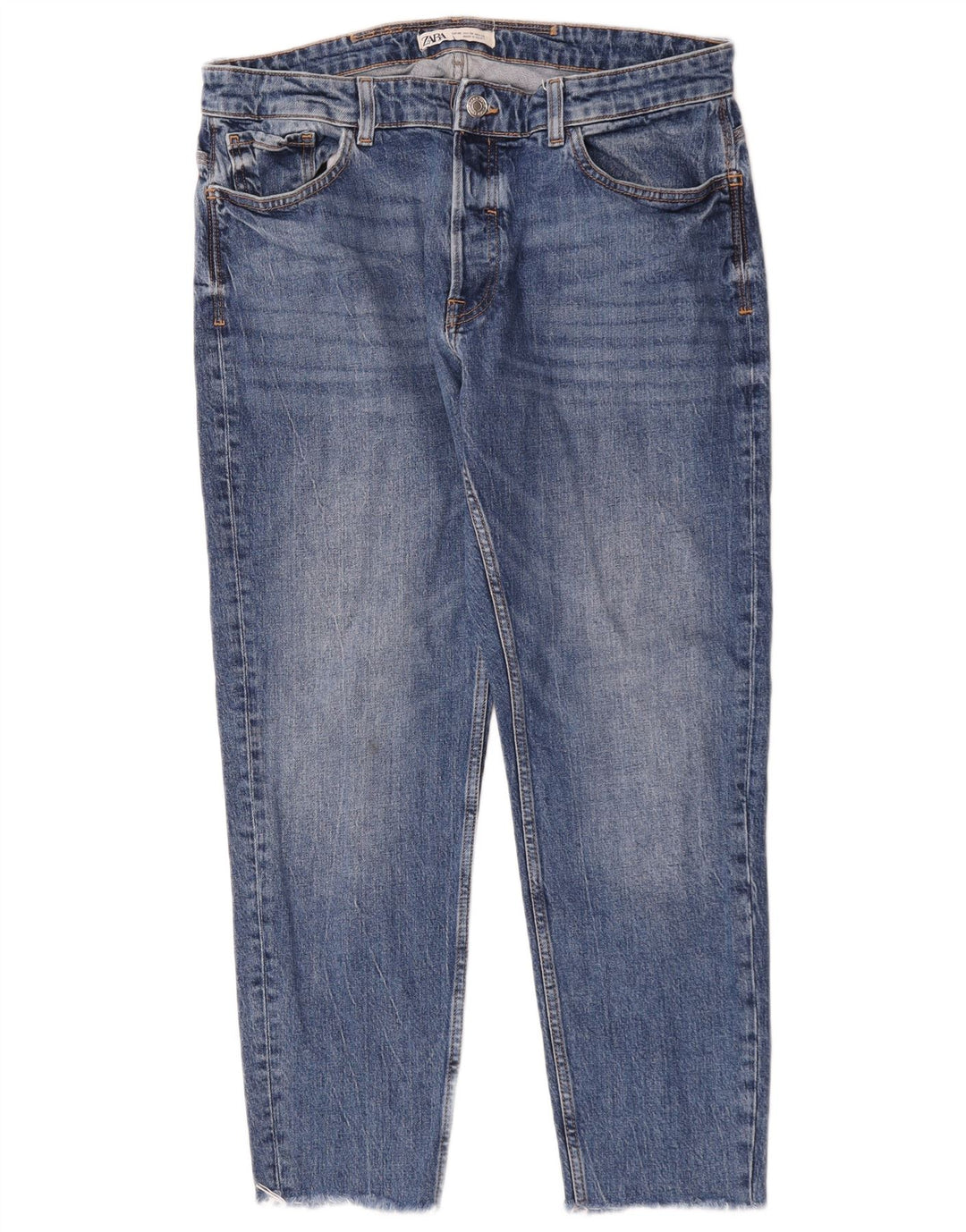 Zara Herre Slim Jeans EU 46 XL W36 L27 Blå