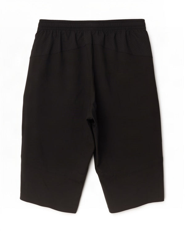 Umbro Womens Bermuda Sport Shorts UK 12 Medium Black Polyester