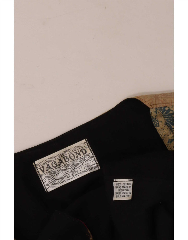 Vagabond veste til mænd Medium Flerfarvet Patchwork Bomuld
