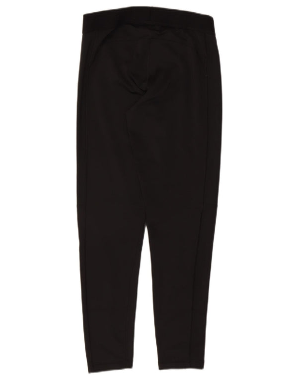 Adidas Graphic Leggings til kvinder UK 12/14 Medium Black Polyester