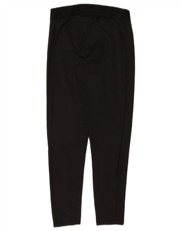 Adidas Graphic Leggings til kvinder UK 12/14 Medium Black Polyester