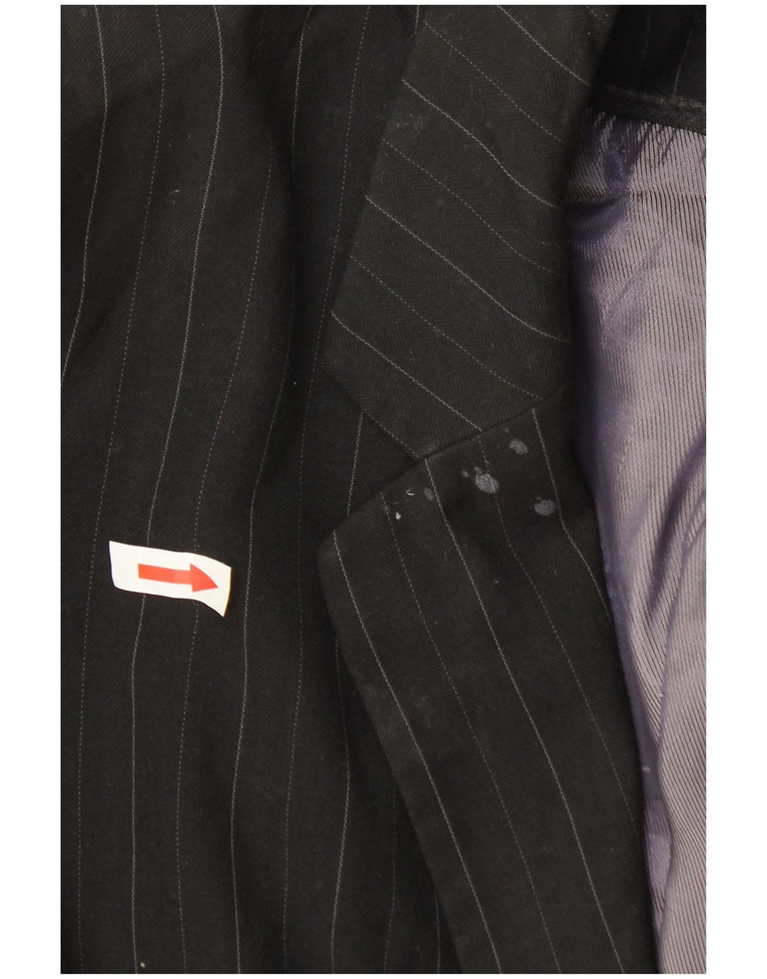 Marks & Spencer Dame 1-knaps blazerjakke UK 20 2XL Grå nålestribe