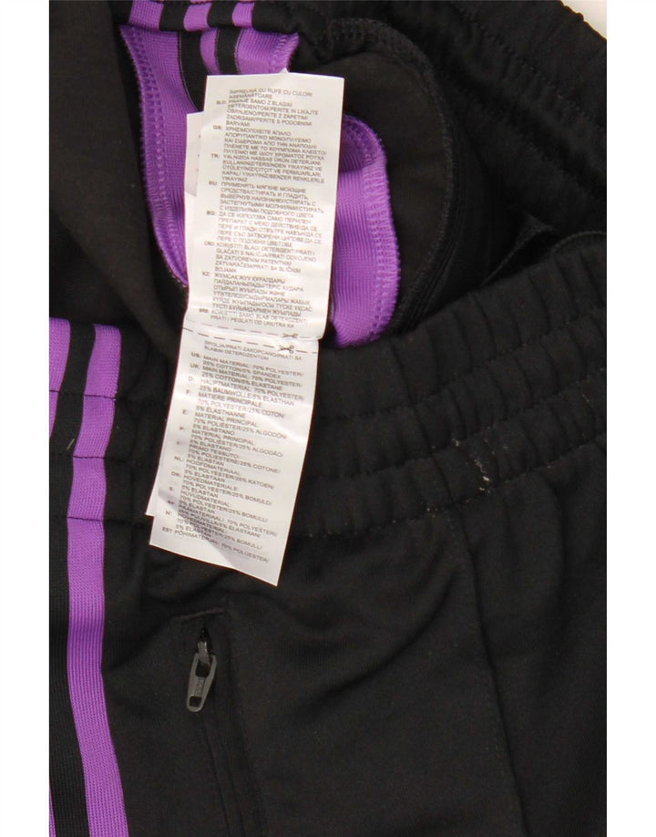 Adidas Træningsdragtsbukser til kvinder UK 10 Small Black Polyester