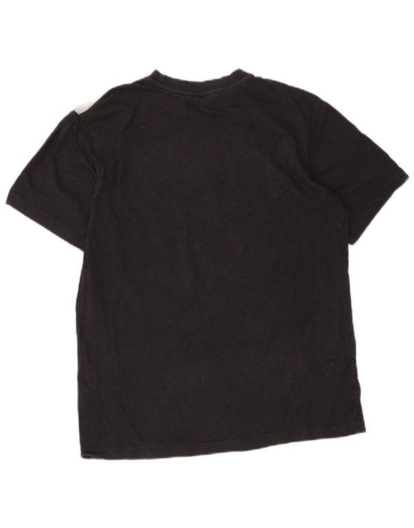 Fila Herre grafisk T-shirt Top Medium Sort Bomuld