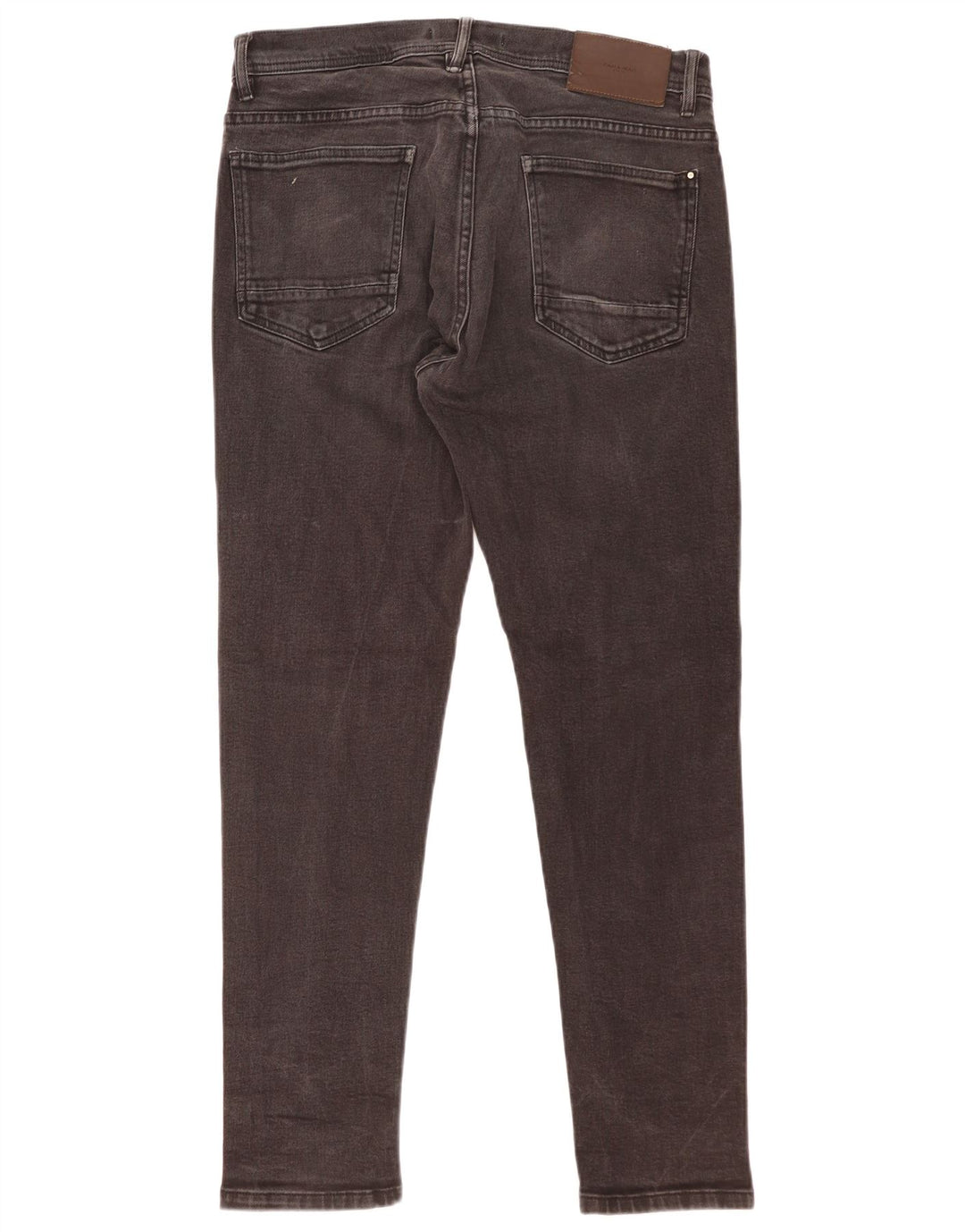 Zara Herre Slim Jeans EU 46 XL W36 L30 Sort