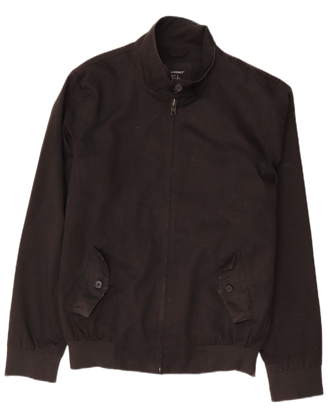Livergy Herre Bomberjakke EU 38 Medium Sort Polyester
