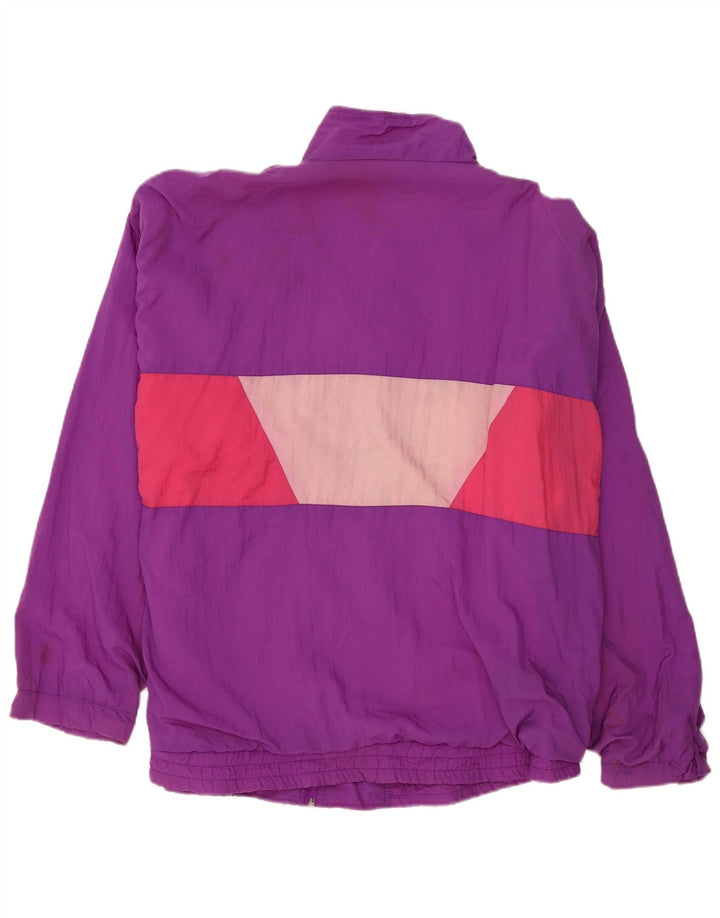 Active Herre træningsdragt topjakke 2XL Lilla Colourblock Polyester