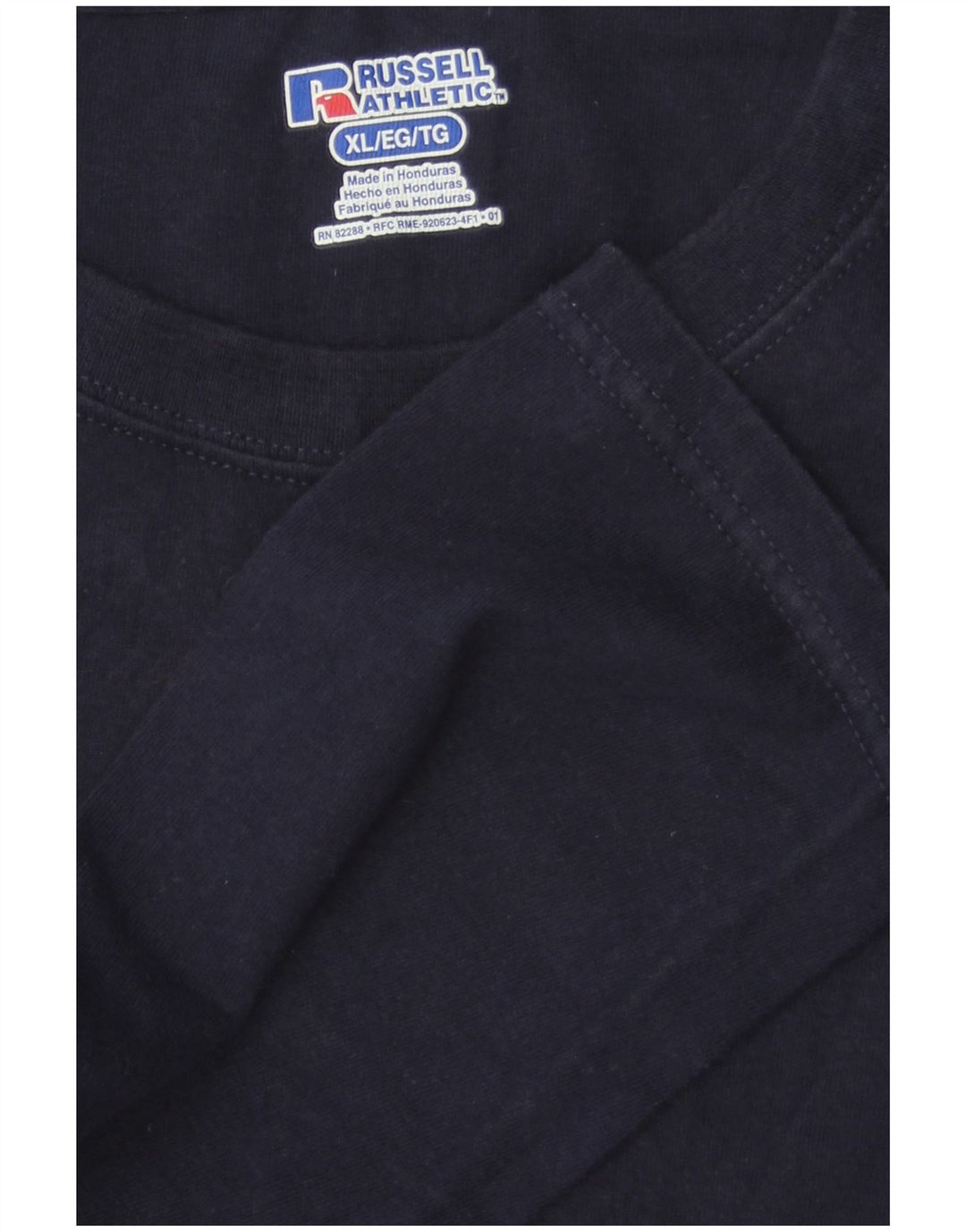 Russell Athletic Herre Top Langærmet XL Navy Blue