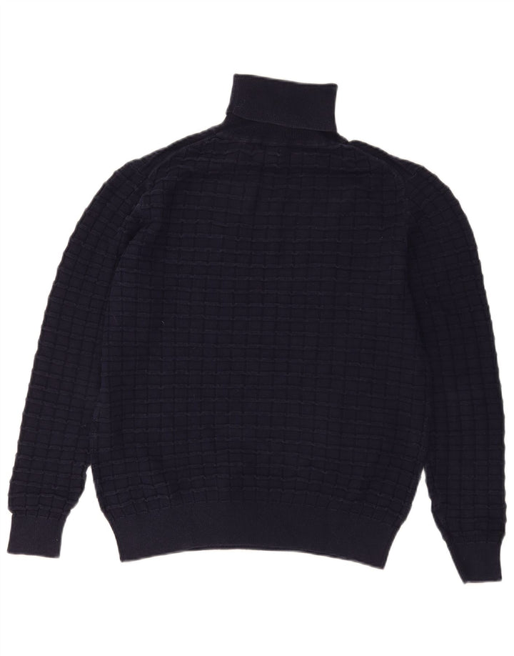 G-STAR Herre rullehals sweater Medium marineblå bomuld