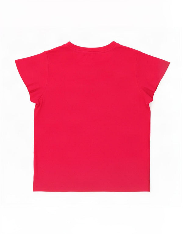 Marks & Spencer Womens T-Shirt Top UK 16 Large Pink Viscose