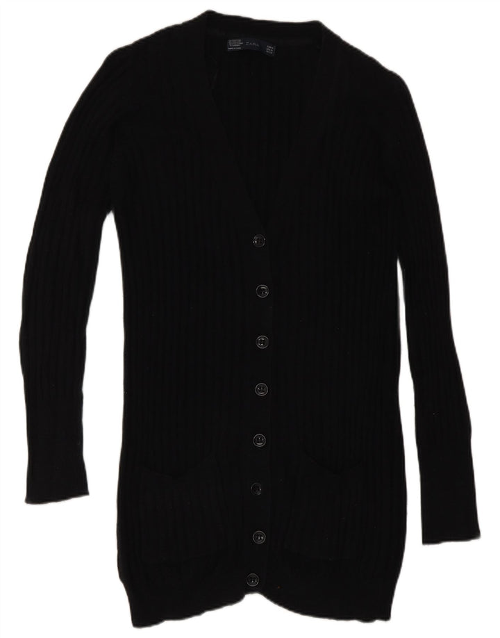 Zara Dame Cardigan Sweater UK 12 Medium Sort