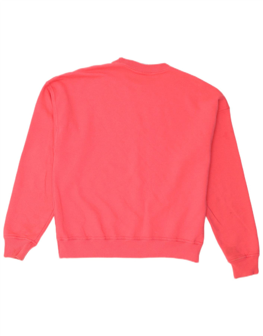 Champion Womens Grafisk Oversized Sweatshirt Jumper UK 14 Medium Pink