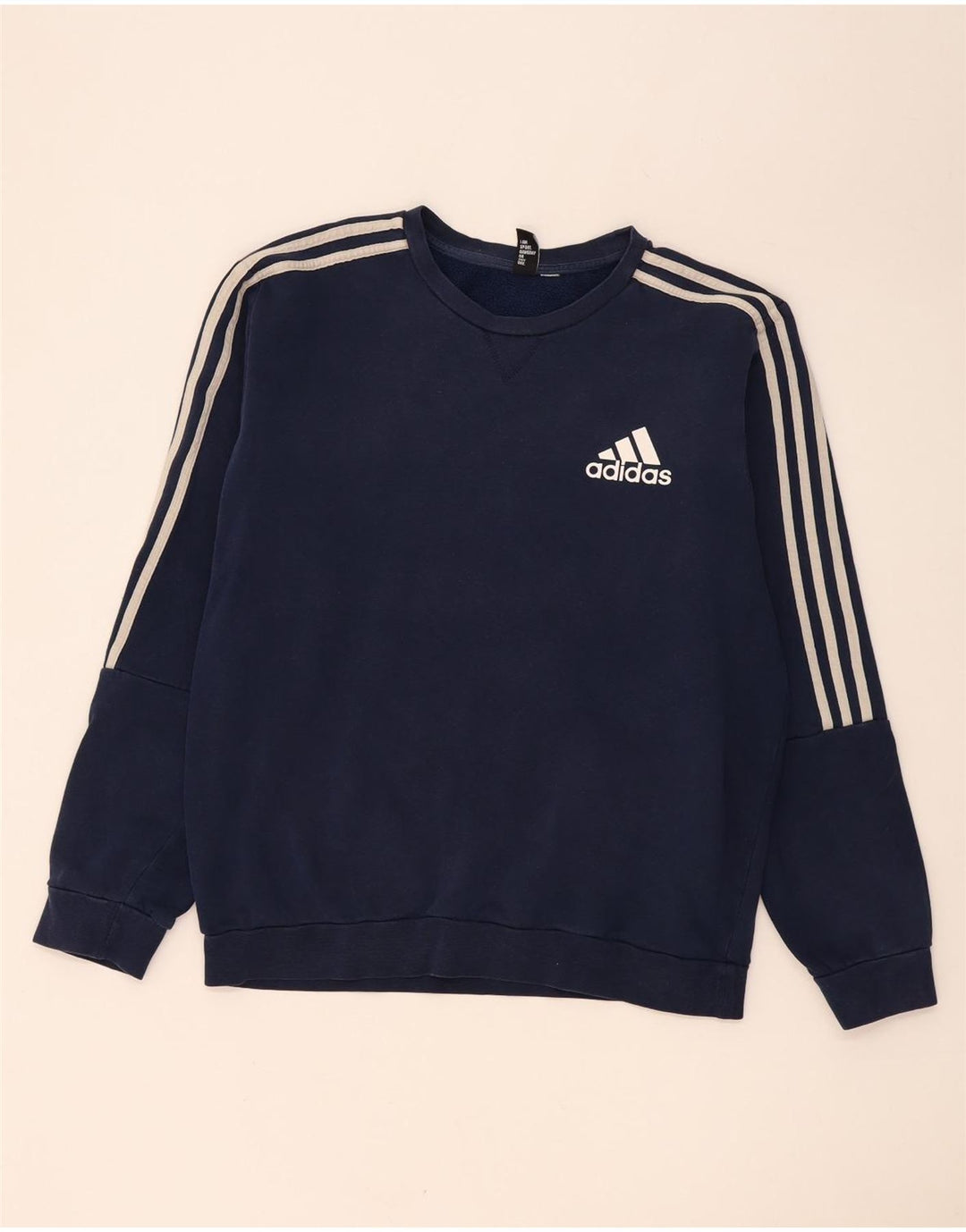 Adidas Sweatshirt-trøje til mænd Large Marineblå