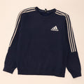Adidas Sweatshirt-trøje til mænd Large Marineblå