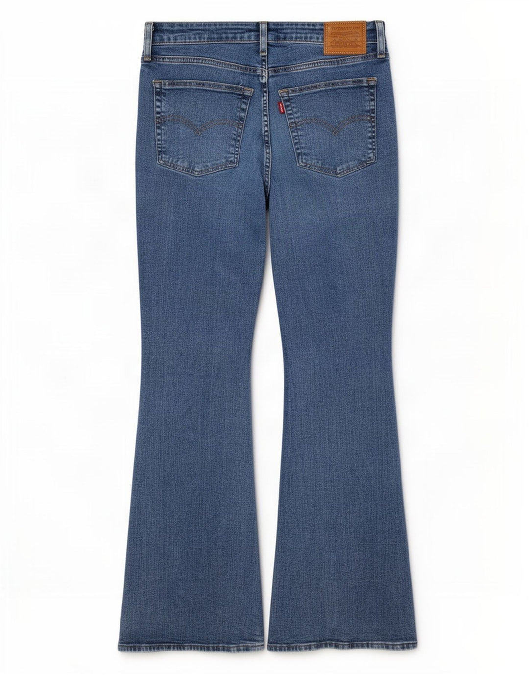 Levi's Dame 726 Flared Jeans W30 L30 Blå Bomuld