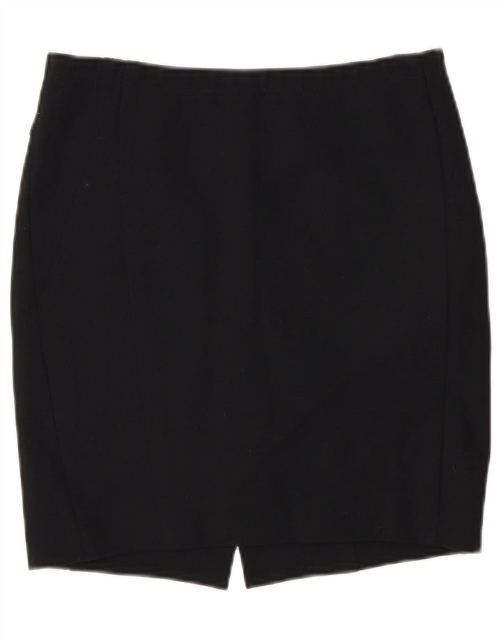 Liu Jo Womens Pencil Skirt IT 40 Small W26 Black Viscose