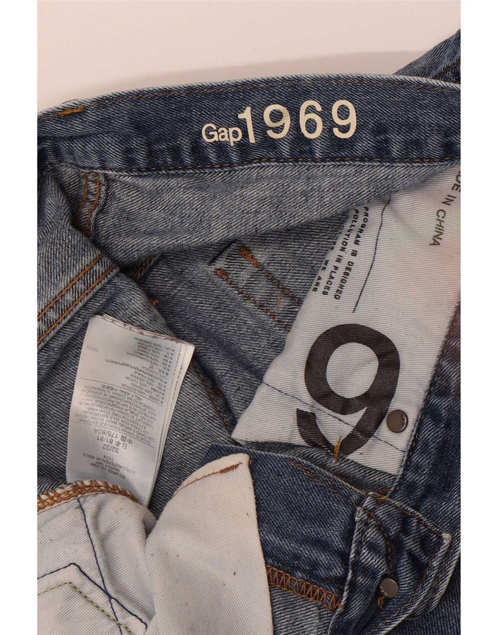Gap Herre Slim Jeans W32 L32 Blå Bomuld