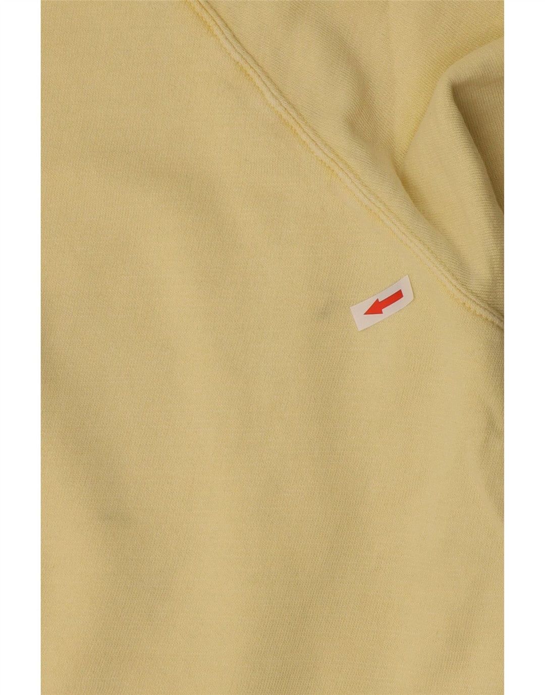 Marks & Spencer Dame Oversized Sweatshirt Jumper UK 18 XL Gul Bomuld