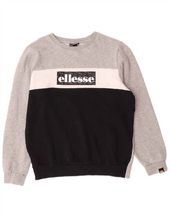 Ellesse Boys Grafisk Sweatshirt Jumper 13-14 år Flerfarvet