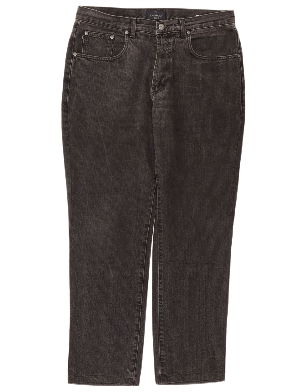 Trussardi Straight Jeans til mænd W34 L29 Grå