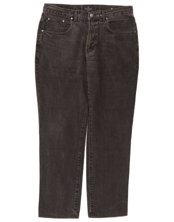 Trussardi Straight Jeans til mænd W34 L29 Grå