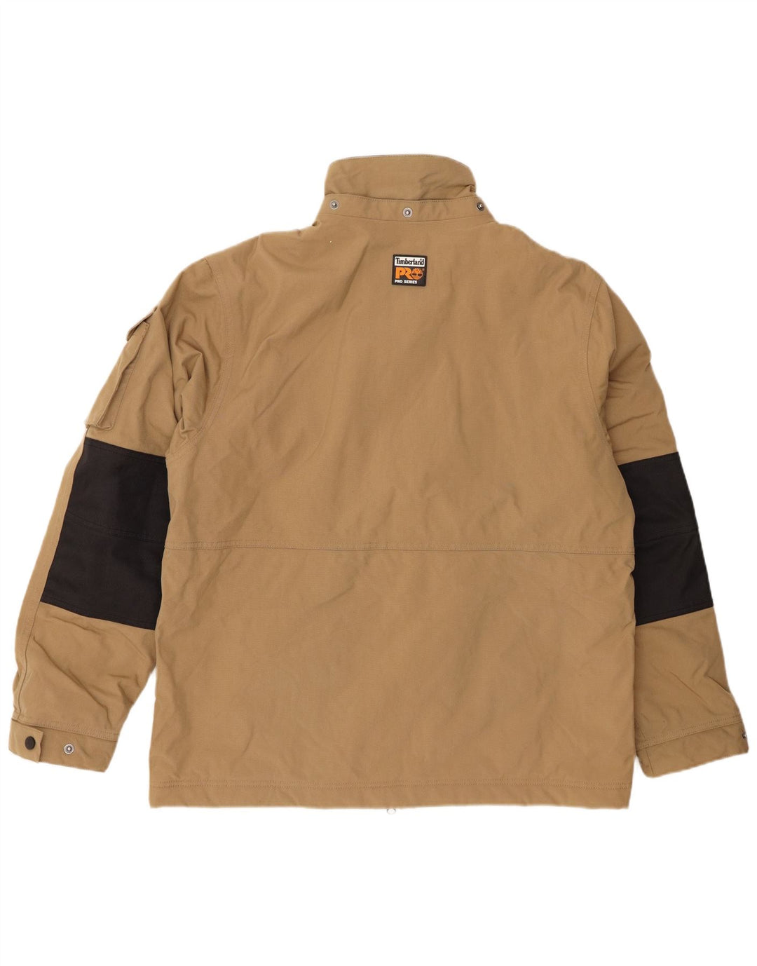 Timberland Herre Bomber Jacket UK 40 Stor Beige Colourblock Polyamid