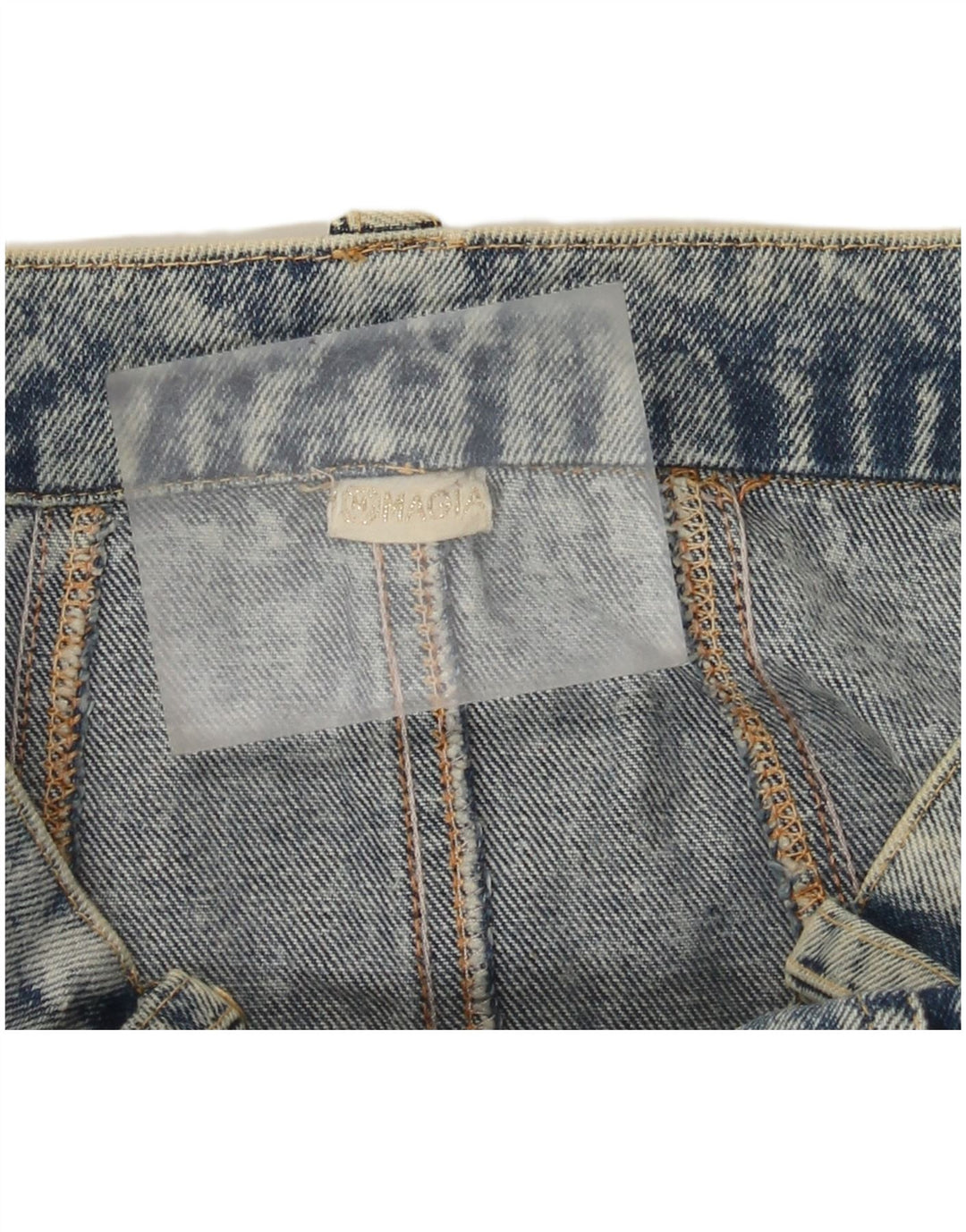 Magia Dame Denim Nederdel Medium W28 Blå