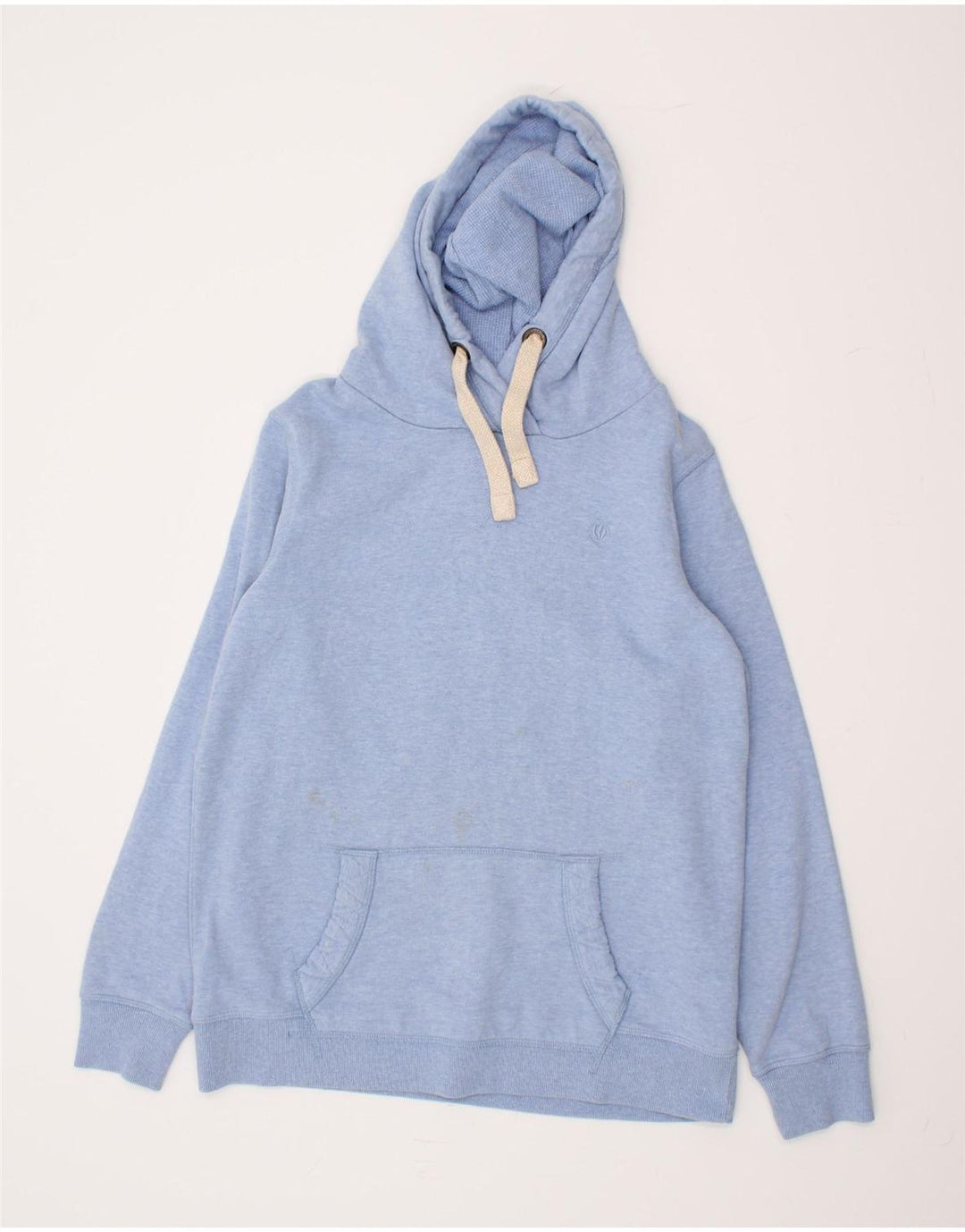 FAT FACE Womens Oversized Hoodie Jumper UK 10 Small Blue Cotton Vintage Fat Face and Second-Hand Fat Face from Messina Hembry 