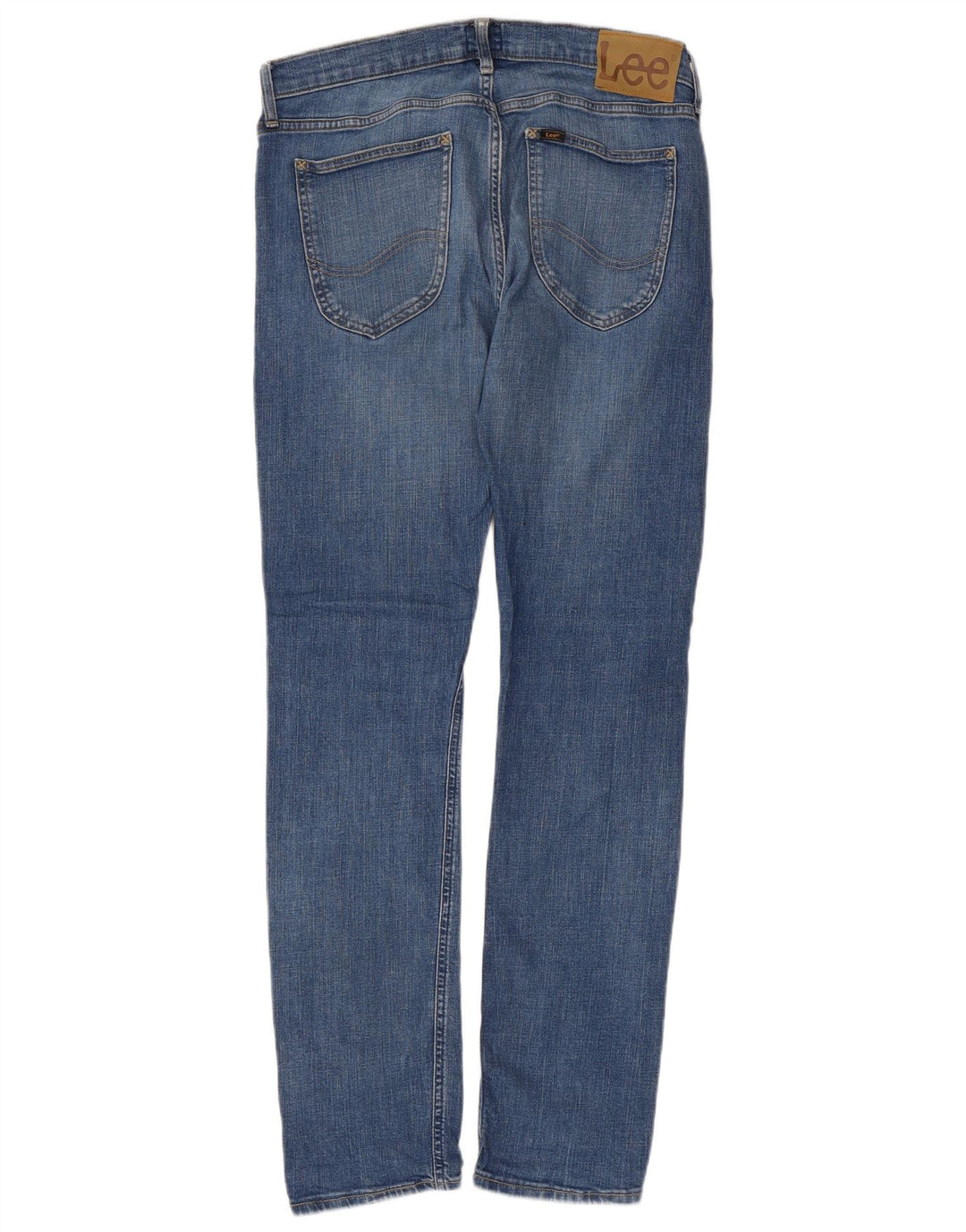 Lee Herre Luke Slim Jeans W30 L32 Blå Bomuld