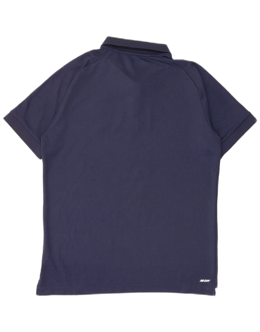 New Balance Herre grafisk poloshirt Medium marineblå polyester