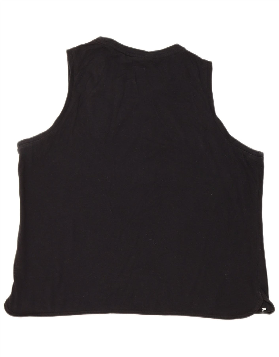 Fila Damevest Top UK 18 XL Sort Bomuld