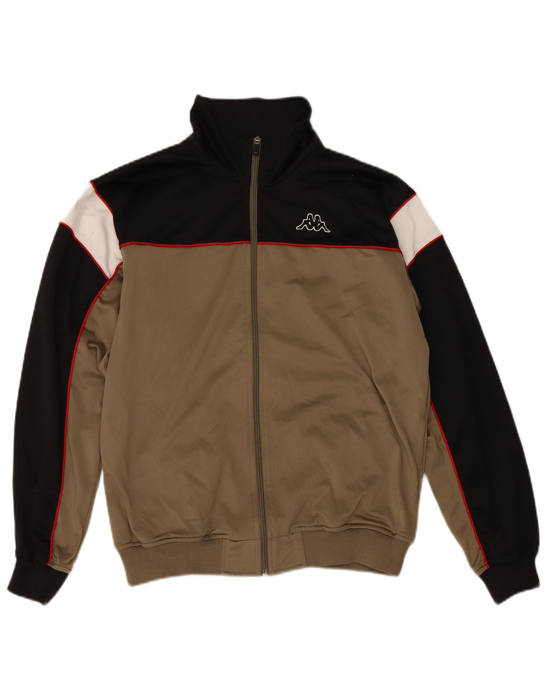 Kappa Træningsdragt til mænd Topjakke Medium Brun Colourblock Polyester