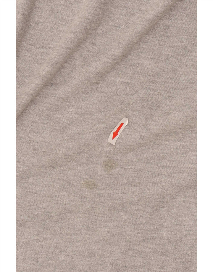 Jack Wills Herre Grafisk Sweatshirt Jumper Stor Grå Colourblock Bomuld