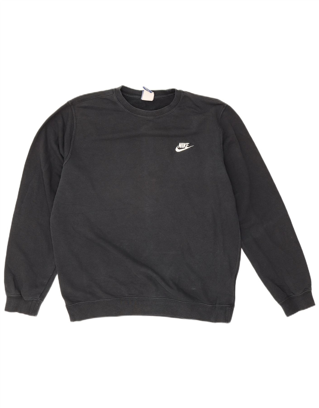 NIKE sweatshirt til mænd Medium Sort bomuld