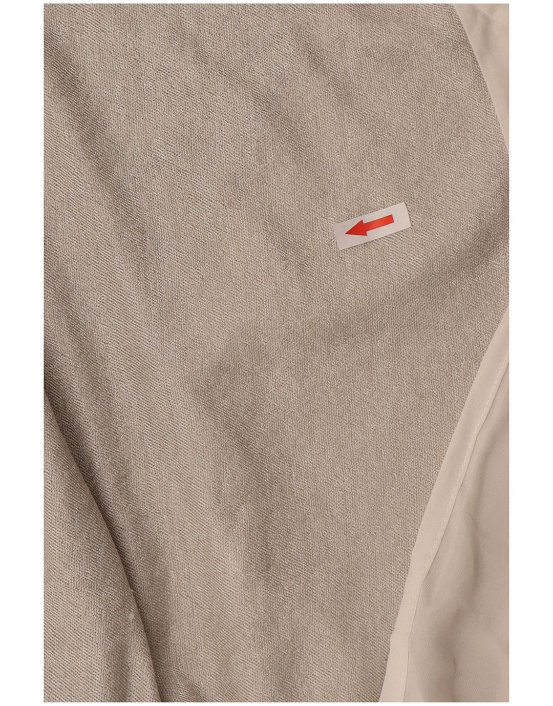 Zara Dame Oversized V-hals sweater UK 16 Stor Grå Colourblock