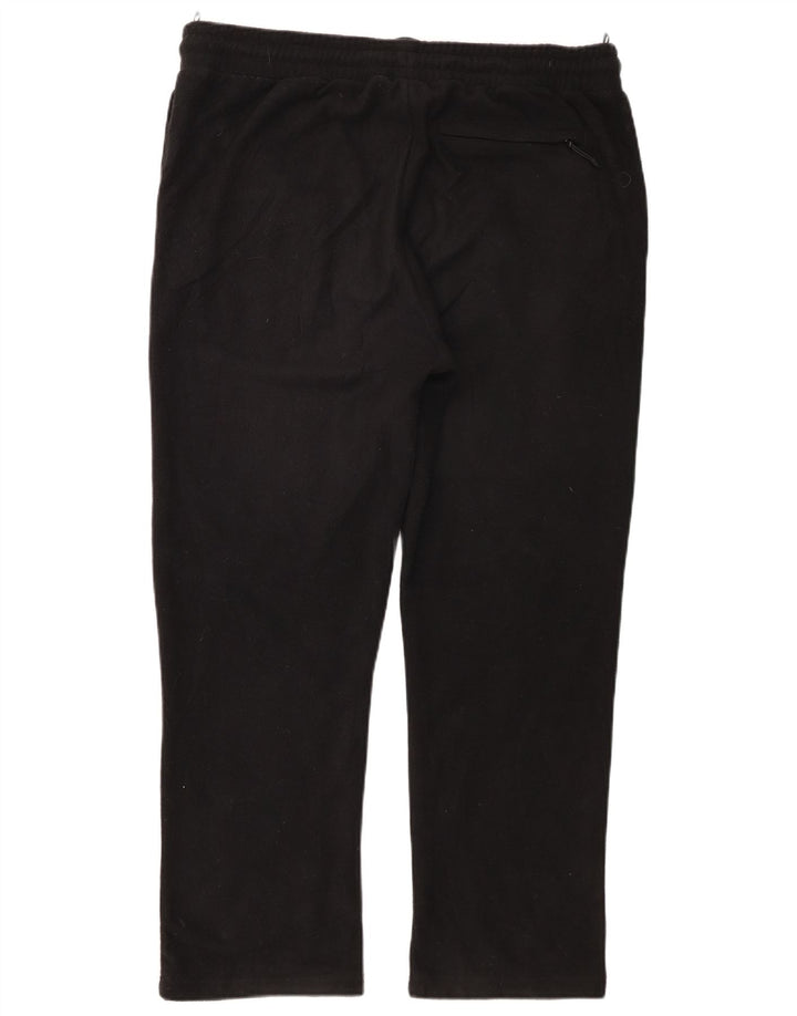 Marks & Spencer Herre fleece træningsdragt bukser Stor sort polyester