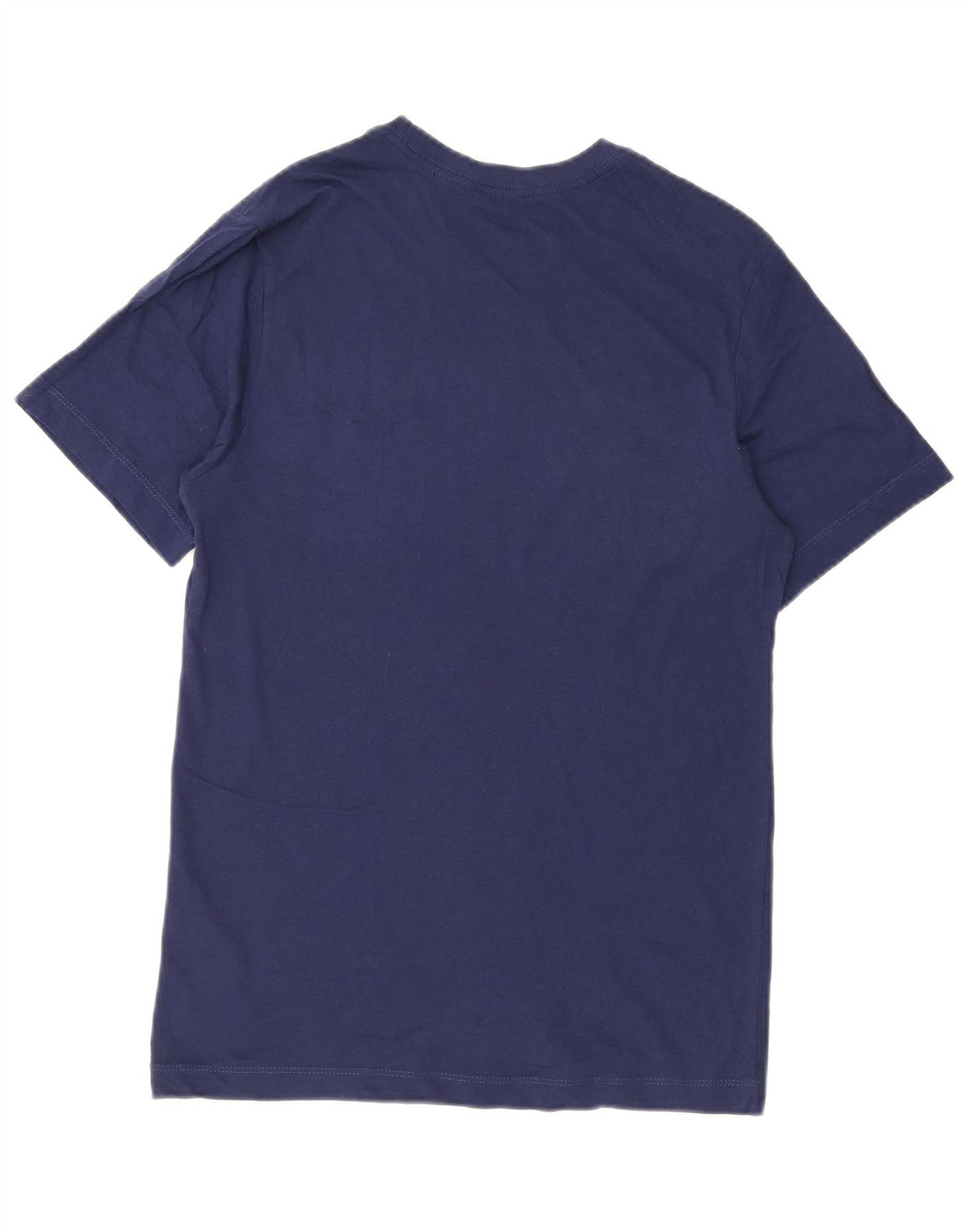 NIKE Grafisk T-shirt top til mænd, lille marineblå bomuld