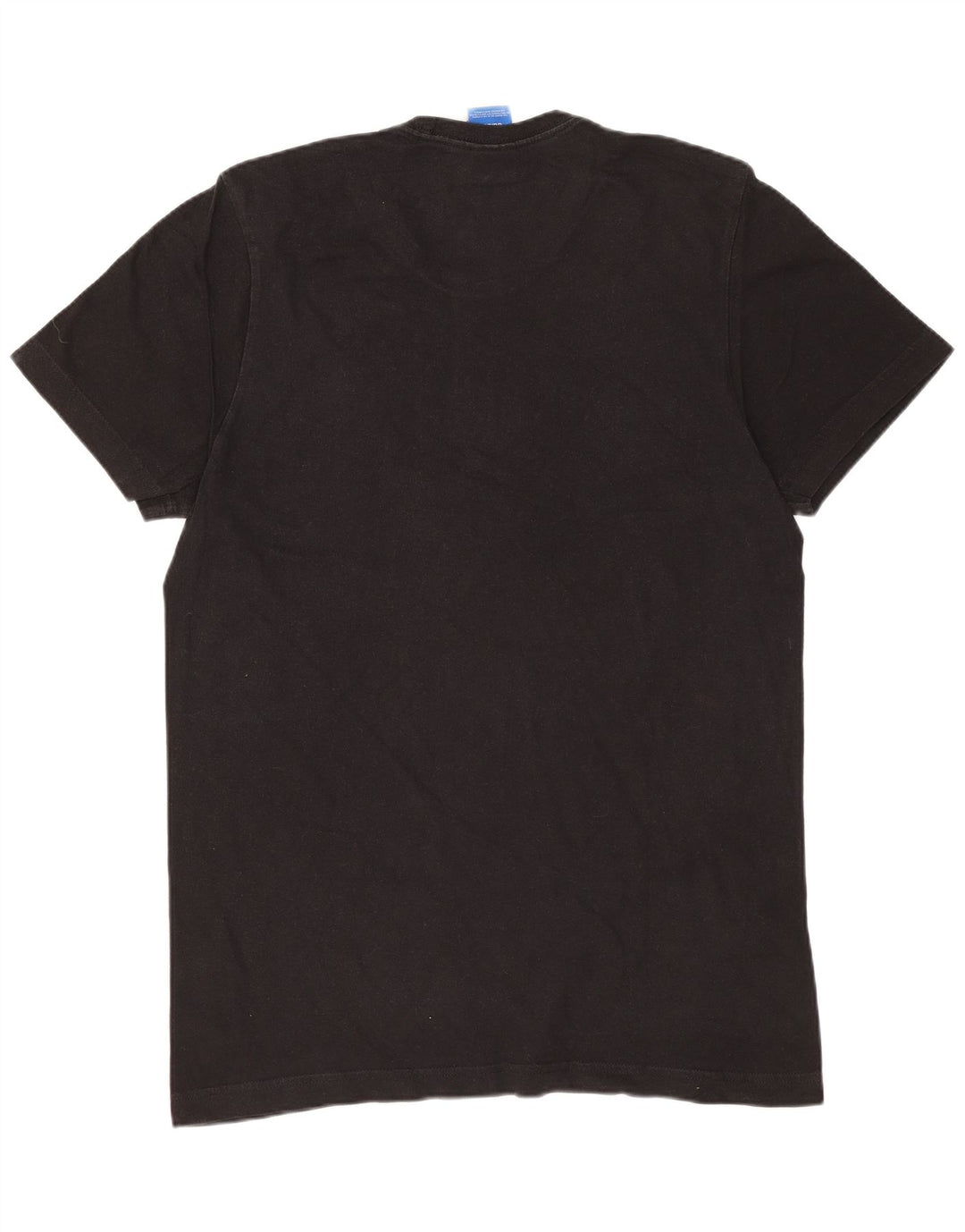 ADIDAS Grafisk T-shirt til mænd, medium sort bomuld