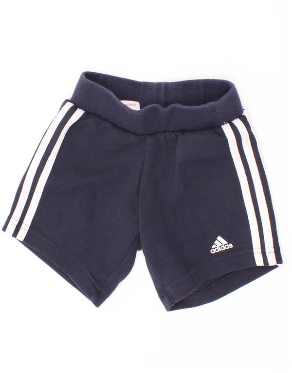Adidas Baby Boys Sportsshorts 9-12 Måneder Marineblå Bomuld