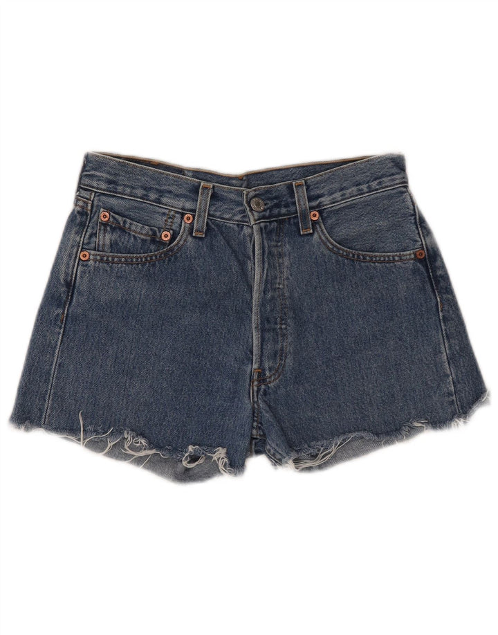 LEVI'S Womens 501 denimshorts W28 Medium Blue