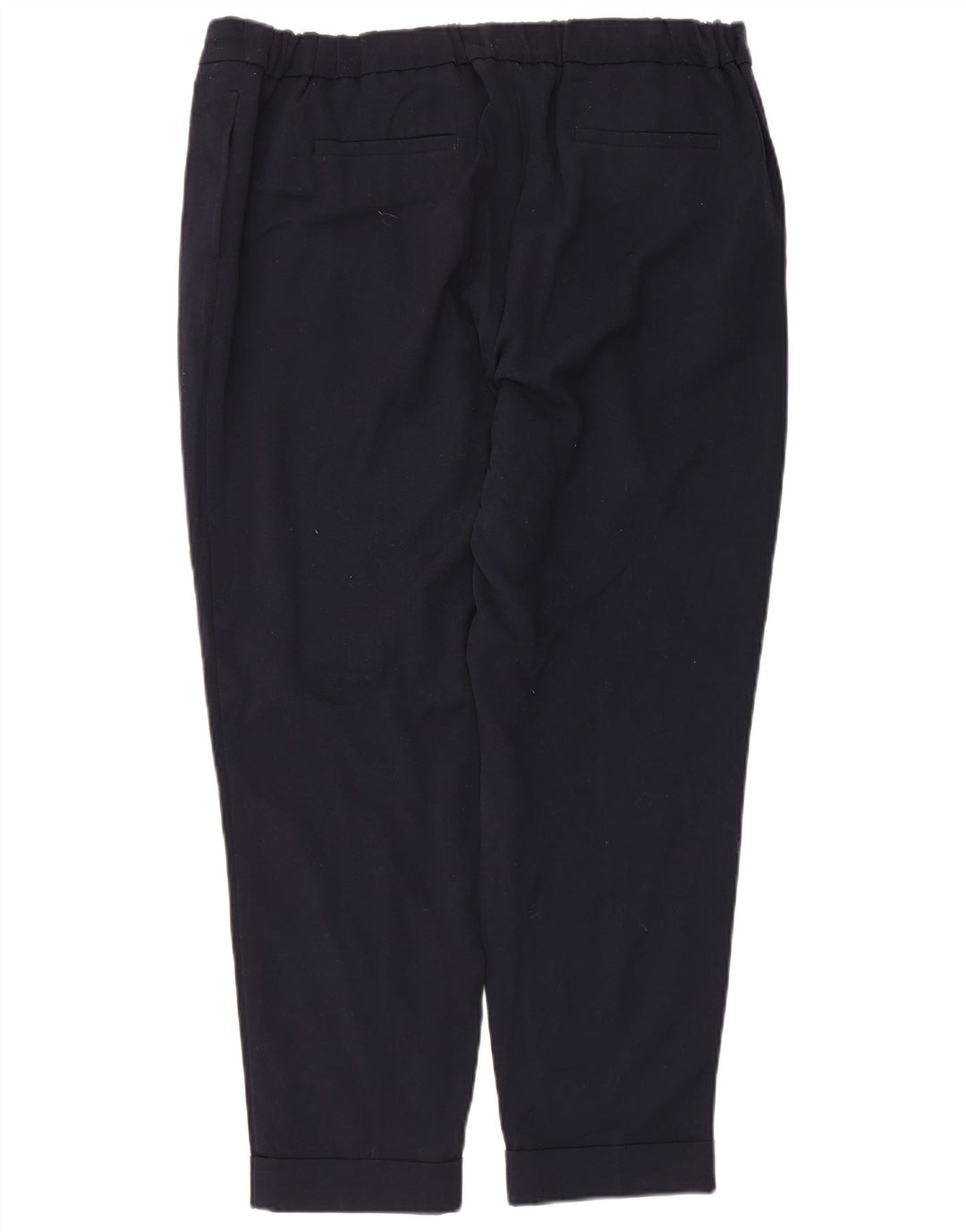 Marks & Spencer Dame Casual Bukser US 16 Large W36 L26 Navy Blue