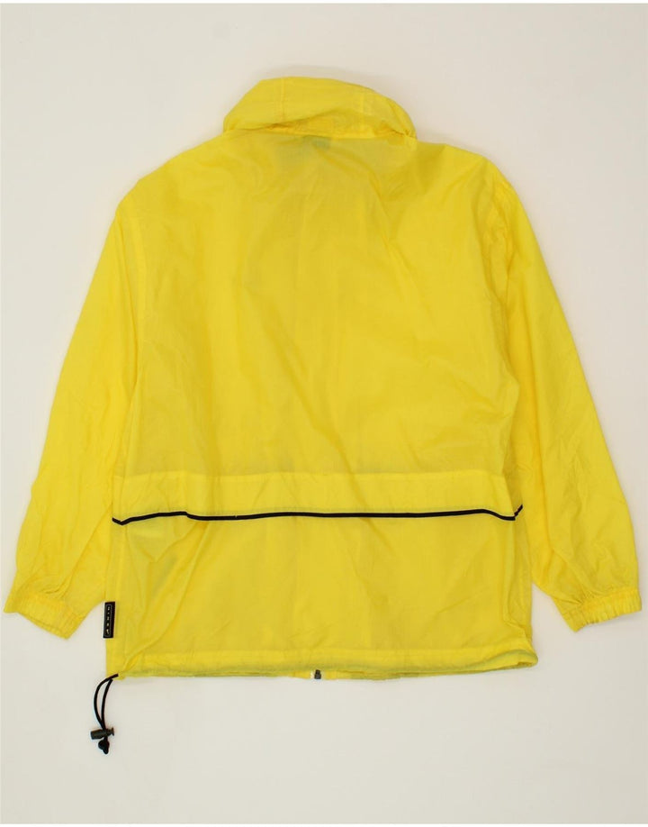 NIKE Boys Graphic Rain Jacket 14-15 Years Large Yellow Nylon Vintage Nike and Second-Hand Nike from Messina Hembry 