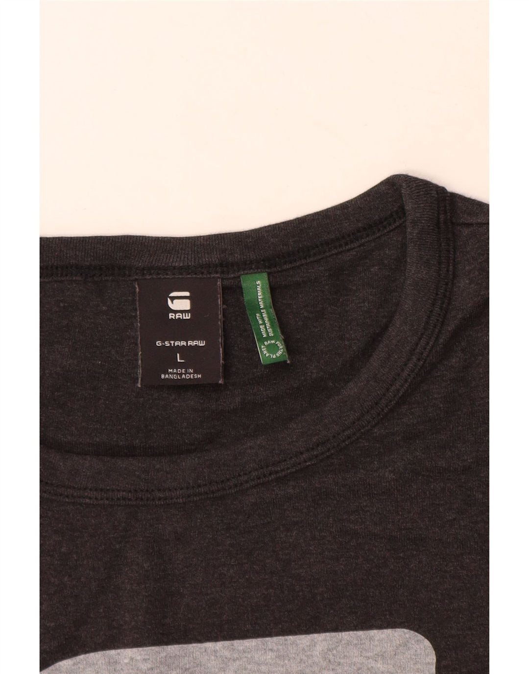 G-Star Herre Grafisk T-Shirt Top Stor Grå