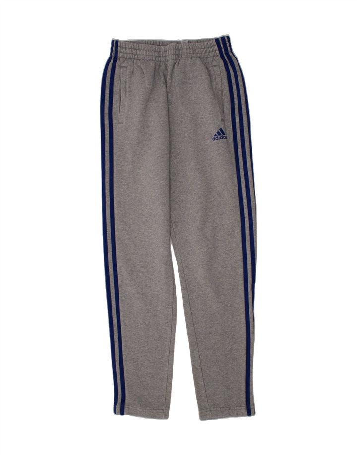 ADIDAS Boys Tracksuit Trousers 13-14 Years  Grey Cotton Vintage Adidas and Second-Hand Adidas from Messina Hembry 