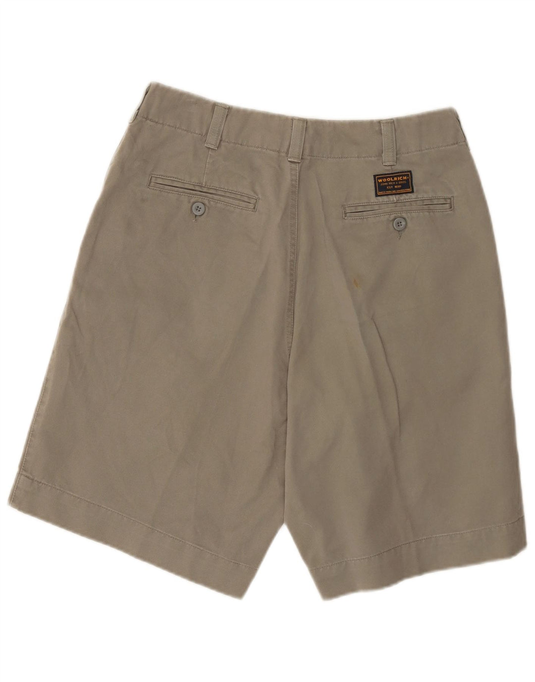 WOOLRICH Chino Shorts til mænd W30 Medium Khaki Bomuld
