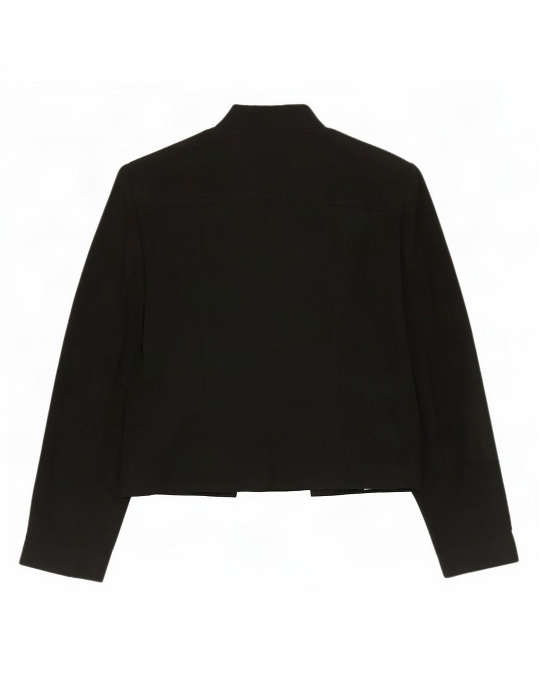 Marks & Spencer Womens Open Blazer Jacket UK 10 Small Black