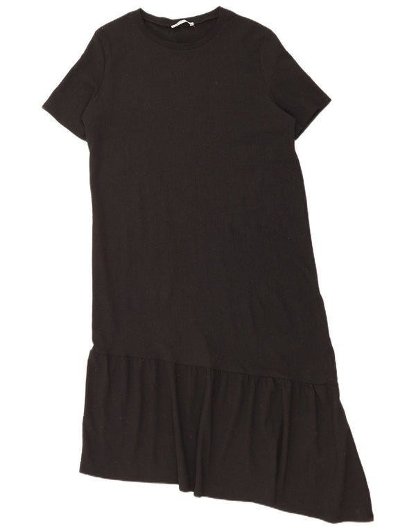 Zara Dame Trafaluc Asymmetrisk Kjole UK 14 Stor Sort