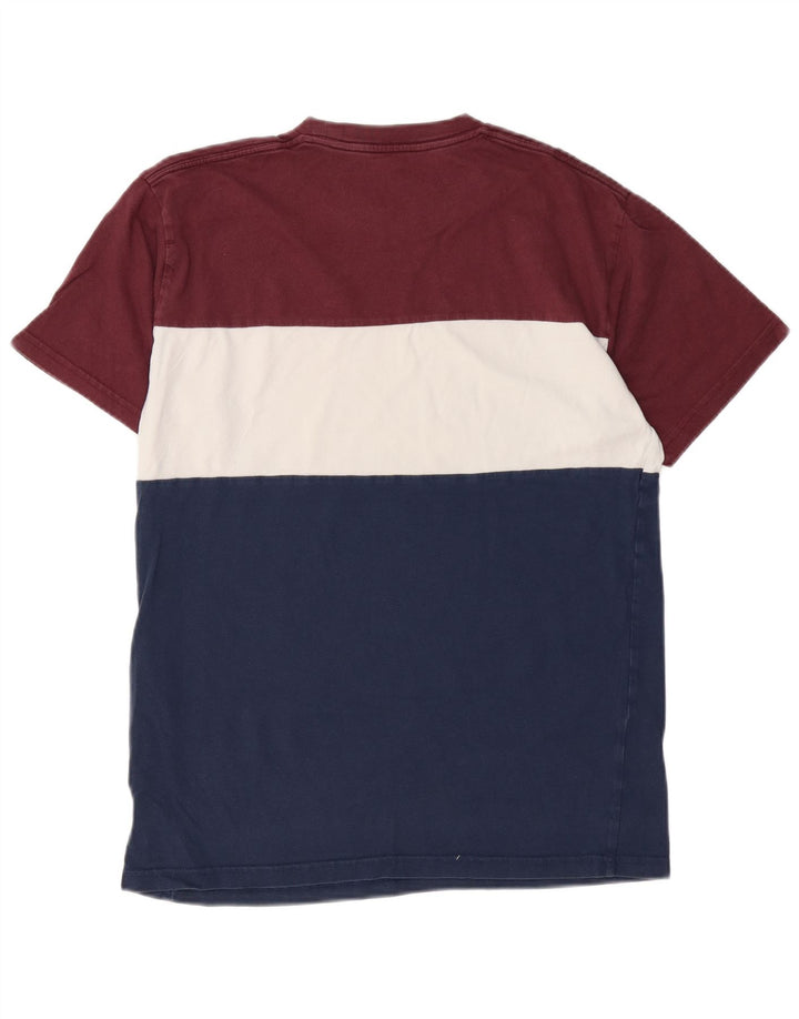 VANS Herre grafisk T-shirt Top Medium Flerfarvet Colourblock Bomuld