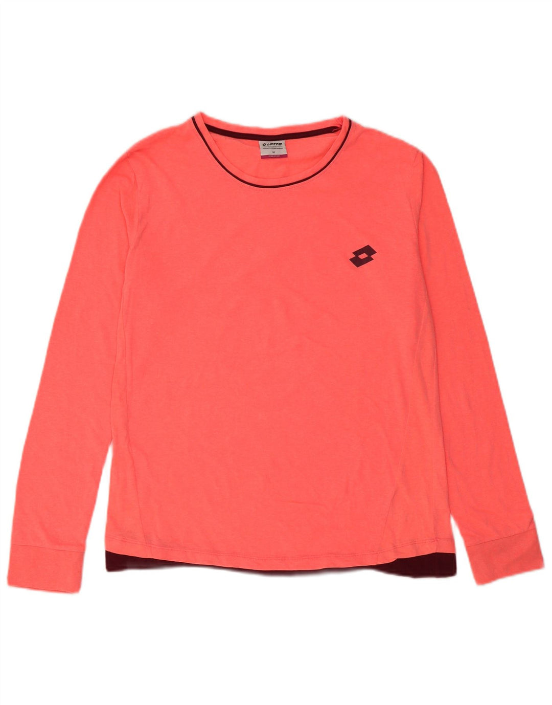 Lotto Dame Top Langærmet UK 14 Medium Pink Polyester