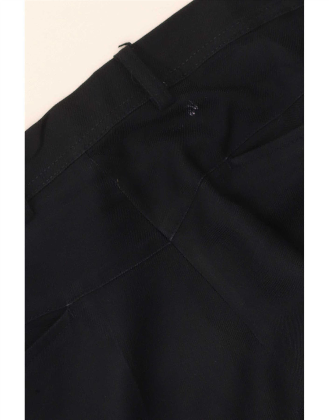Farah Straight Casual Bukser til mænd W42 L29 Marineblå polyester